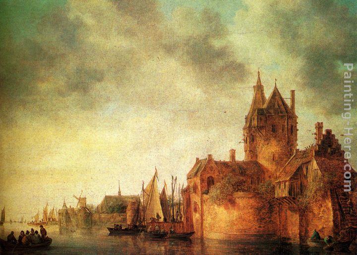 Jan Van Goyen Canvas Paintings